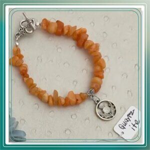 NEW Quartzite chip charn bracelet